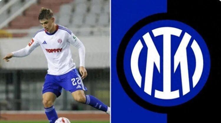 天博体育赛事-18岁克罗地亚后卫加盟国米！身材高大的空霸，蓝黑军储备新人才